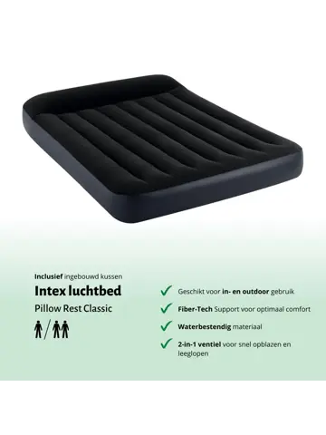 Luchtbed - Intex - 2P - 137x191 cm