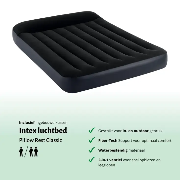 Luchtbed - Intex - 2P - 137x191 cm