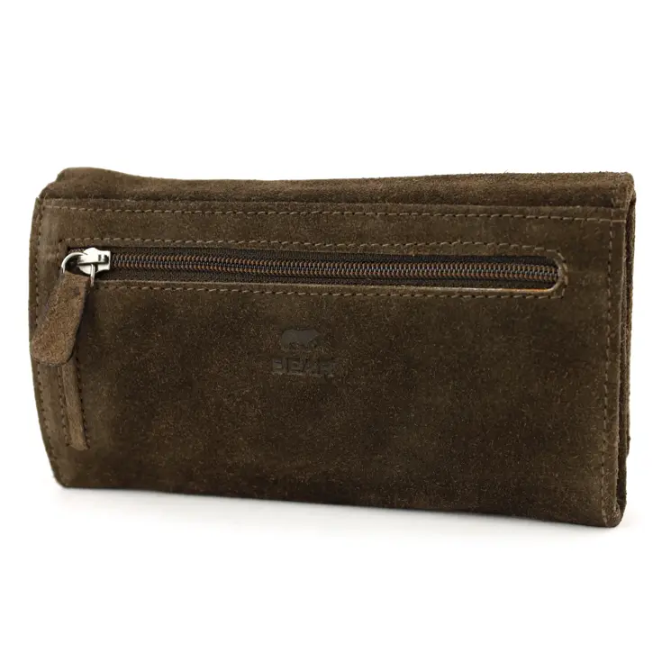 Sweety XL - Suede Leren Overslagportemonnee