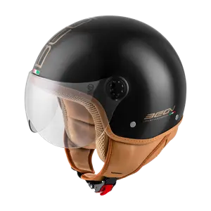 Design Luxe Scooterhelm met vizier