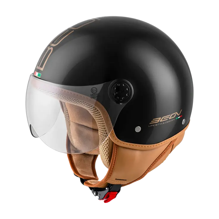 Design Luxe Scooterhelm met vizier