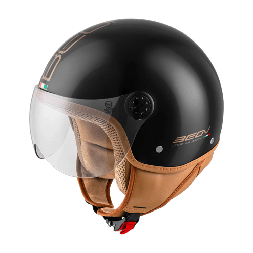 Design Luxe Scooterhelm met vizier