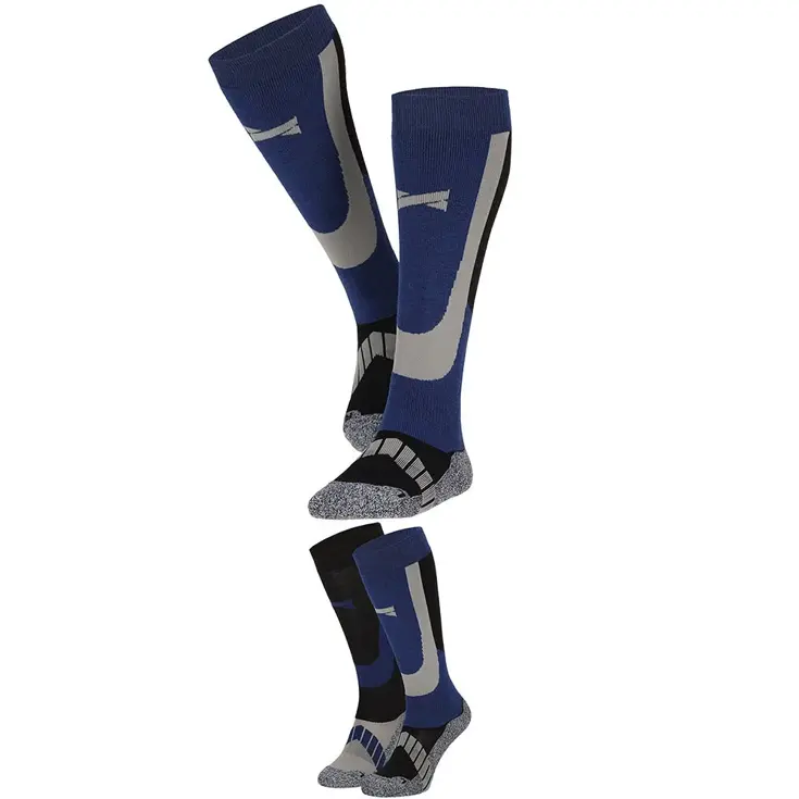 2 paar - Unisex - Skisokken