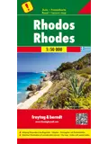 Wegenkaart Rhodos