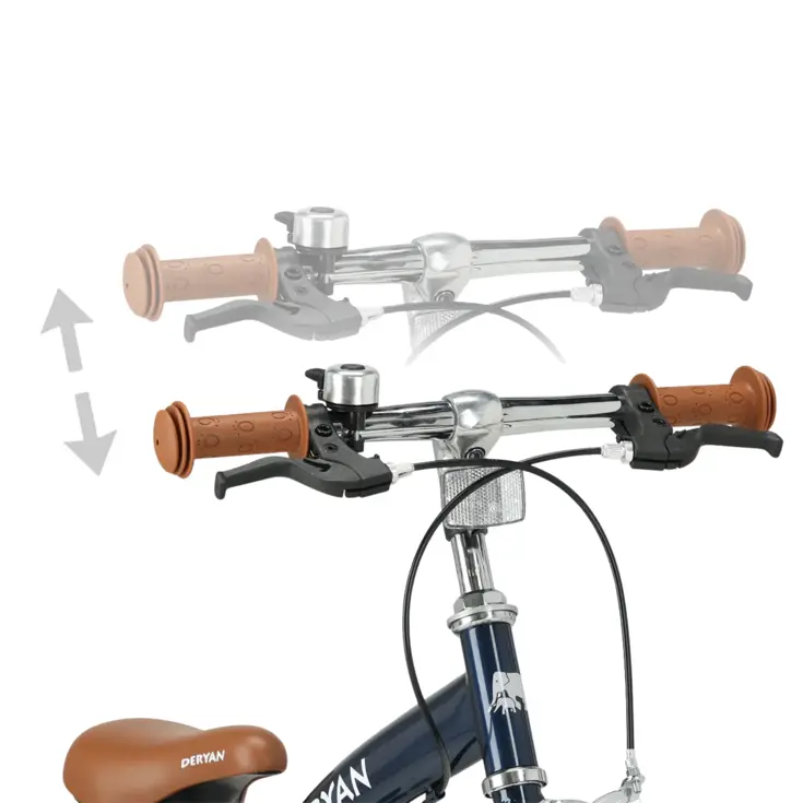 Luxe Kinderfiets 14 inch - 3 in 1 - Loopfiets