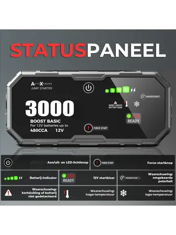 Boost Basic - 480CCA - Jumpstarter & Starthulp