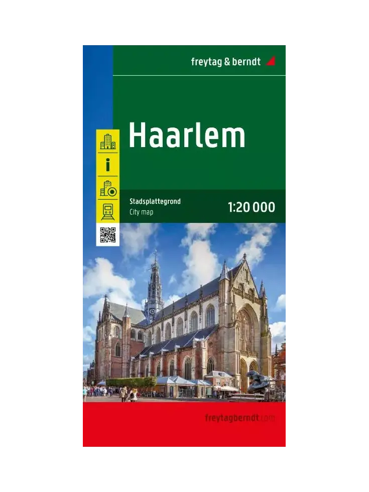 Stadsplattegrond F&B Haarlem / druk 1