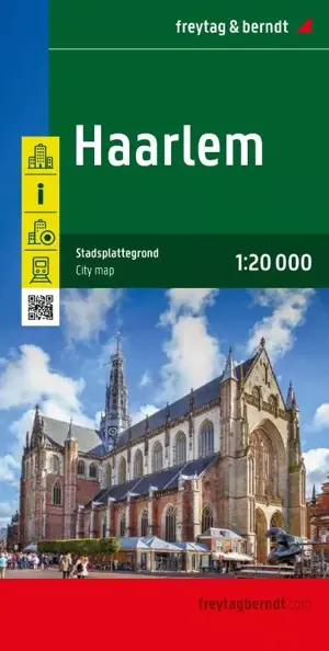 Stadsplattegrond F&B Haarlem / druk 1