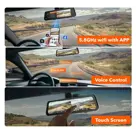 G900 Pro 4K Wifi GPS 128gb Mirror dashcam