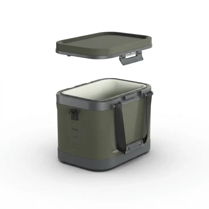 Zachte Koelbox Groot 21 Liter - Lichtgroen