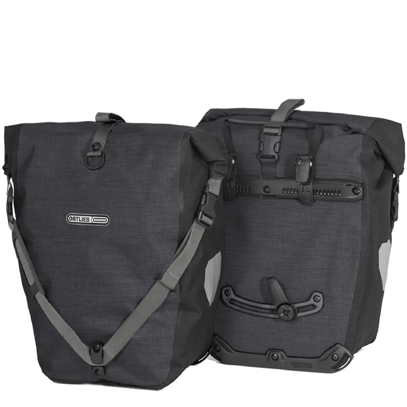 Ortlieb  plus (set van 2x 20l) granite/black  Zwart main product image