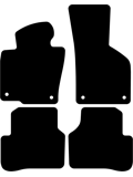 Rubber Matten Volkswagen Passat B6 (2005-2010)