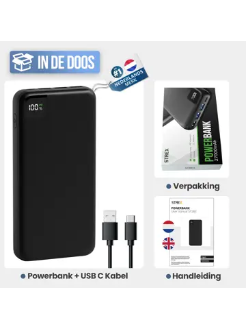 Powerbank 27.000mAh