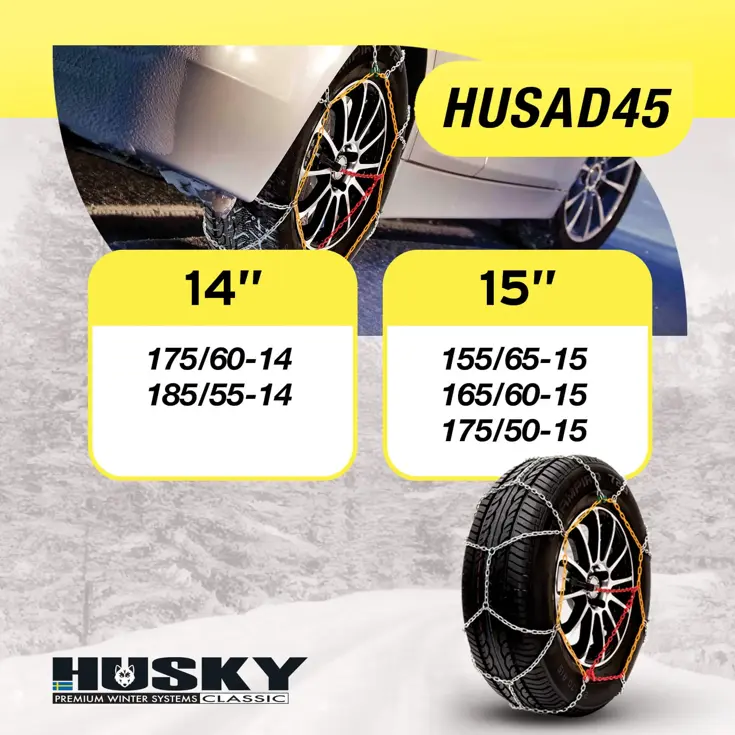 Husky Classic 45 Sneeuwkettingen