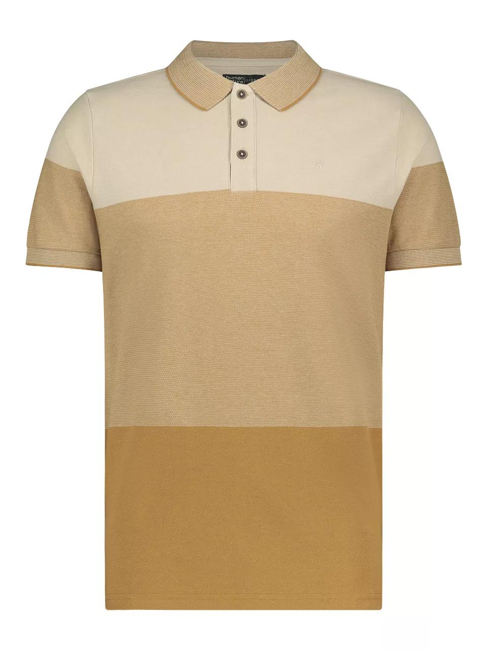 ANWB  Canora  Polo heren  Human Nature  Beige   S main product image