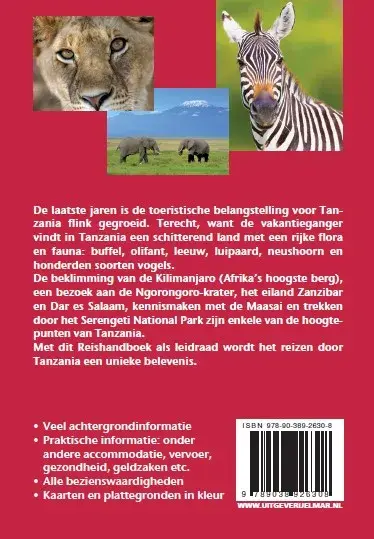 Reishandboek Tanzania