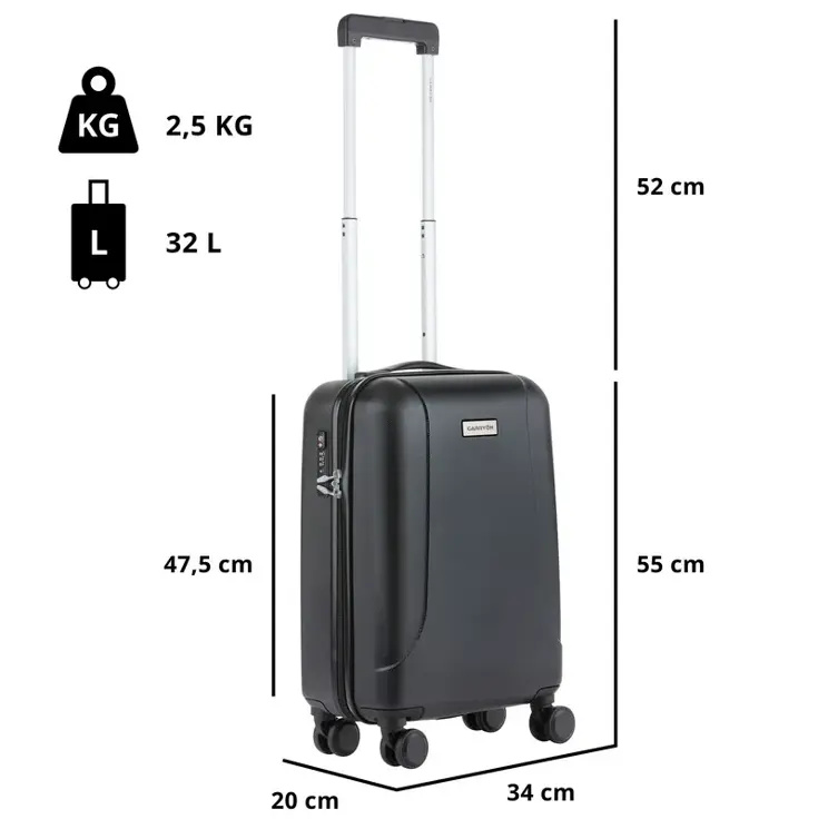 CarryOn Skyhopper Handbagage en beautycase