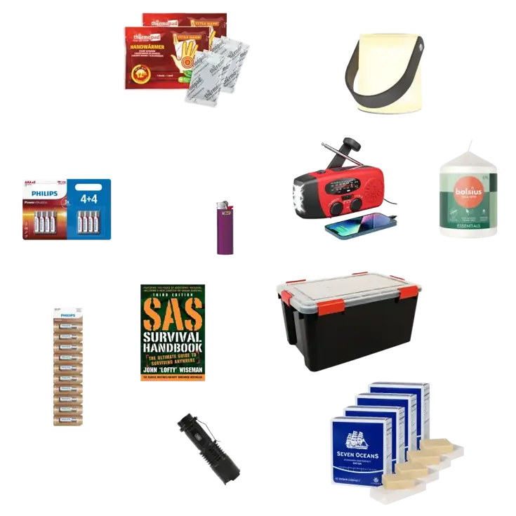 1-persoons Blackout Pack voor 3 dagen