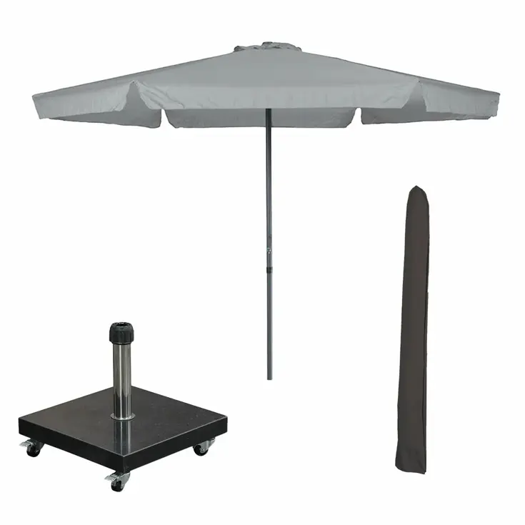 Delta Ø300 cm Stokparasol Garden Impressions