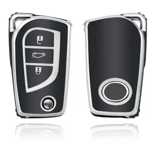 Dutch Shield Sleutelhoesje  Toyota zwart C3