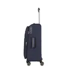 Travelite 4 wheel trolley m expandable Blauw