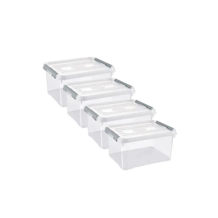 Curver Handy+ Opbergbox - 15L - 4 stuks