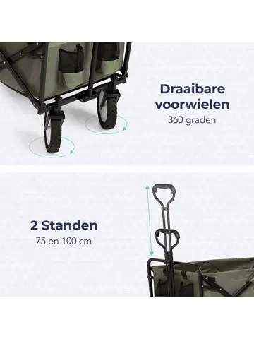 LifeGoods Bolderkar - 70KG