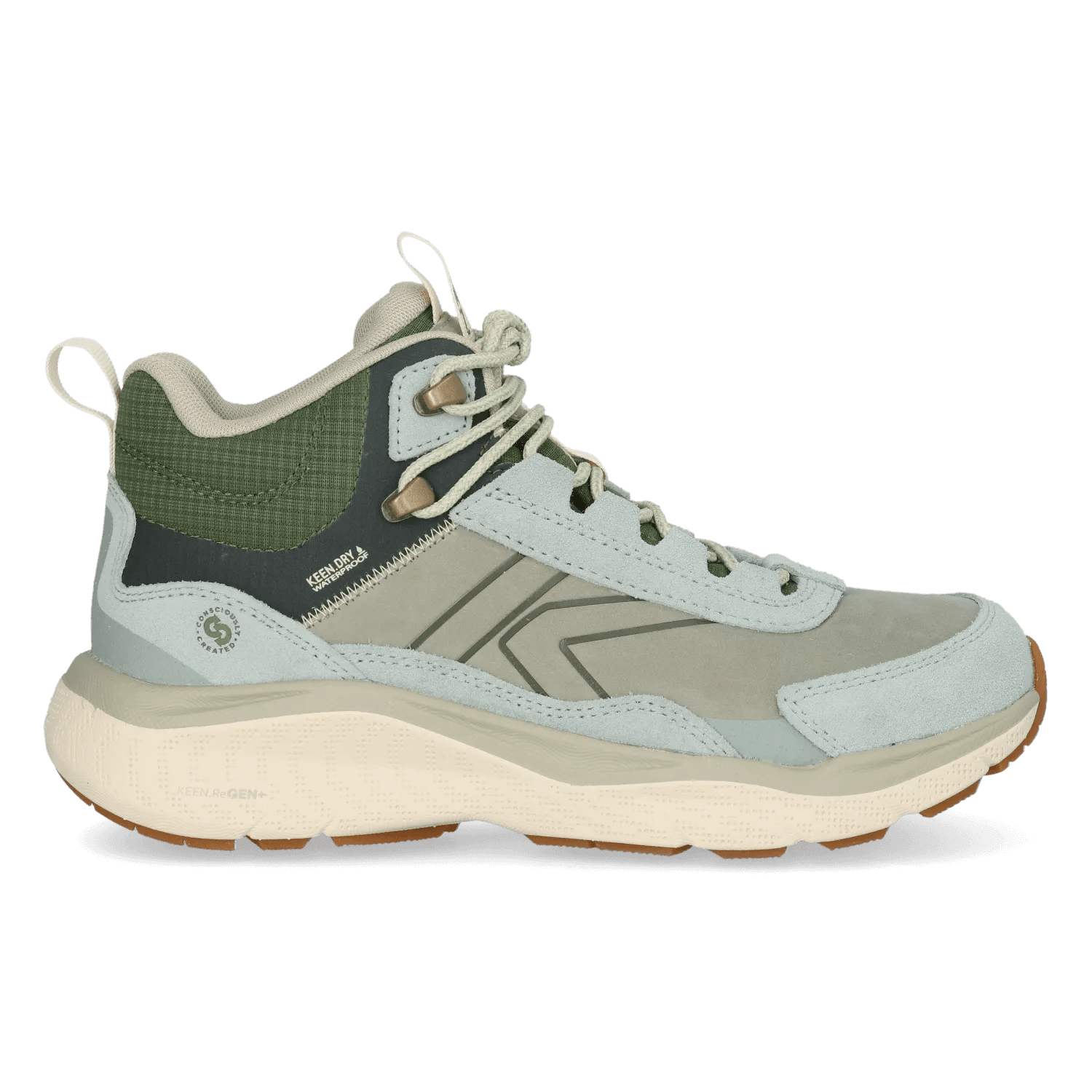 Keen Leiki Mid Leather  Wandelschoenen  Dames  Turkoois