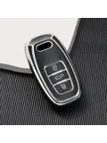 TPU Sleutelhoesje voor Audi zwart A3