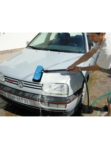 Wasborstel met natuurlijke borstelharen