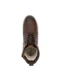 Trysil Dames - Veterboots met rits - Wol gevoerd