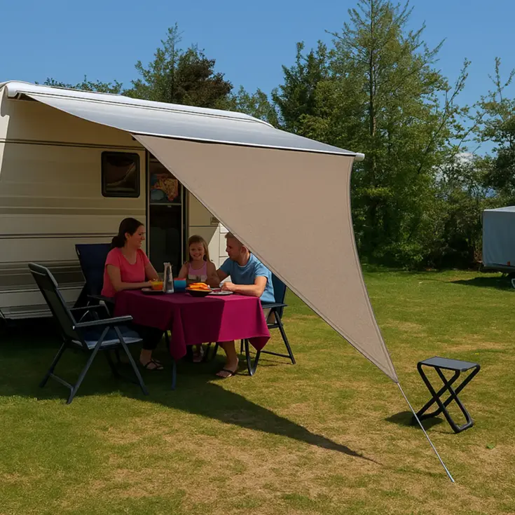 Schaduwdoek driehoekig 3x3x3 m - UV werend