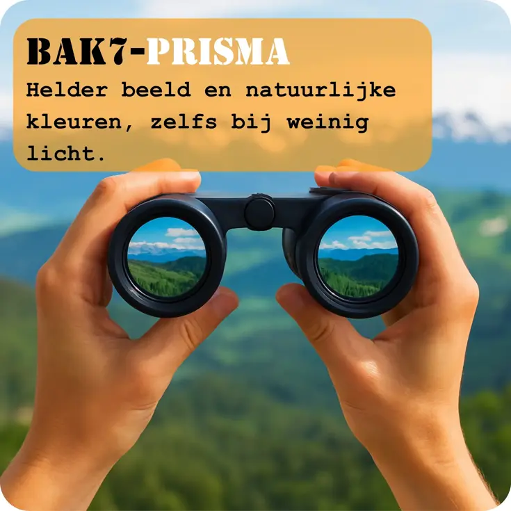 Homey’s Compact Verrekijker – Dakkant – 10x25