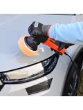 Oranje polijstpad 150mm zacht voor lichte krasjes