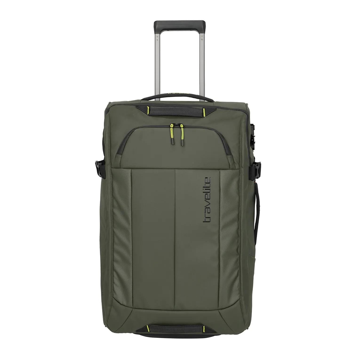 Travelite  Briize Wheeled Duffle M khaki |66 L  Groen