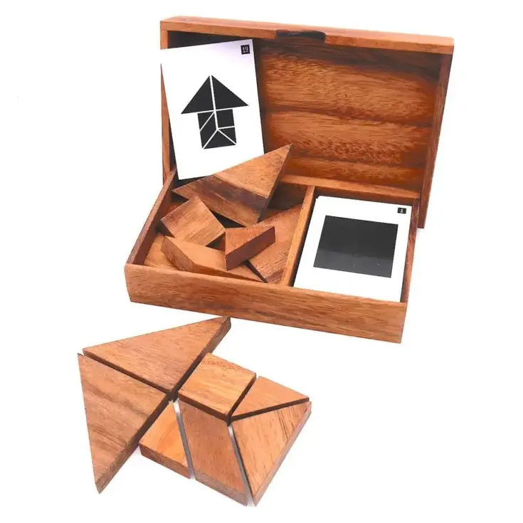 Tangram – Houten Puzzelspel (2p)
