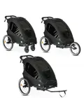 Luxe Fietskar - 3-in-1 model - Hardloopkinderwagen