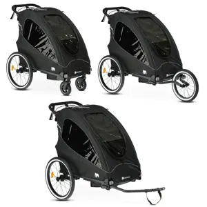 Luxe Fietskar - 3-in-1 model - Hardloopkinderwagen