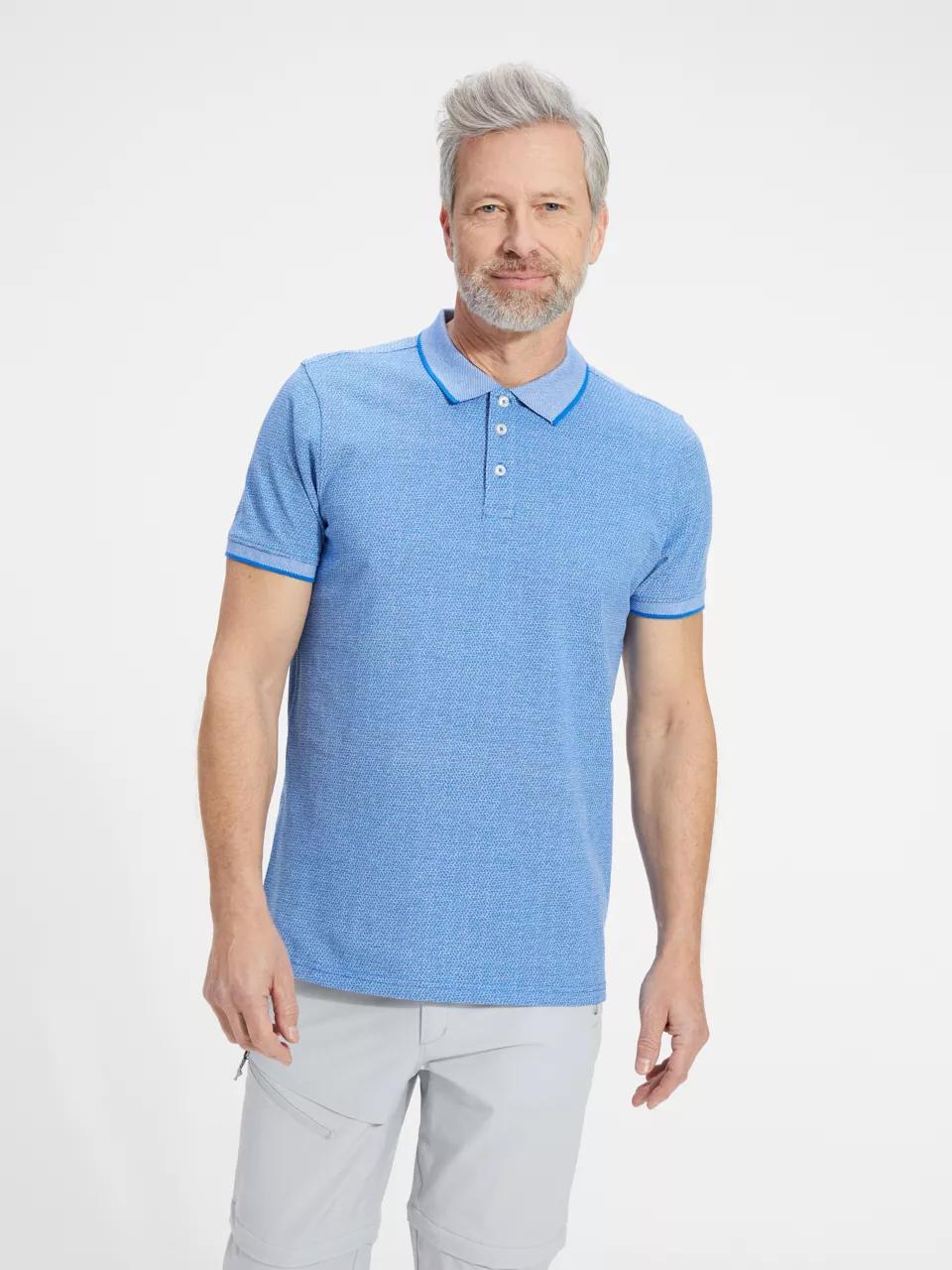 ANWB  Taas  Polo heren  Human Nature  Blauw   L main product image