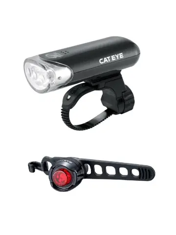 Cateye Lampset El135N + Orb Ld160