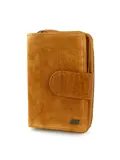 Loet - Suede ritsportemonne - 6 pasjes