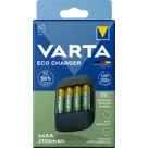 Eco Charger Pro Recycled - Batterijoplader - Varta
