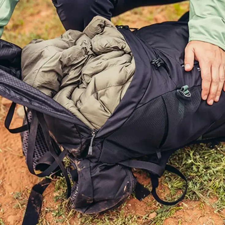 Trekkingrugzak Bos Zwart - Stout 55 EU