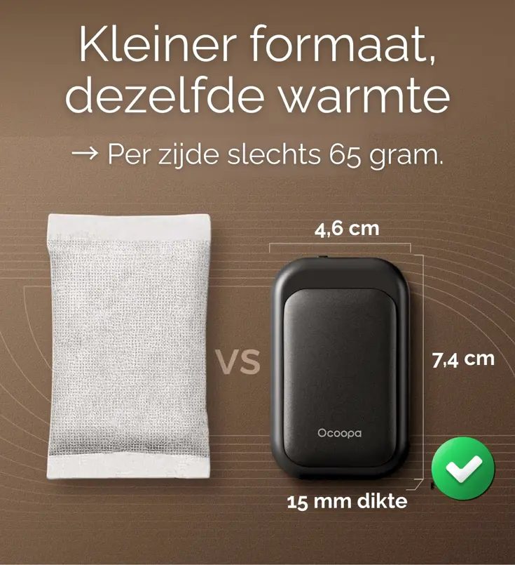 Herbruikbare Magnetische Handwarmers Oplaadbaar