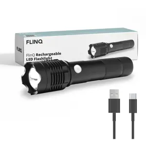 FlinQ Oplaadbare Zaklamp - 1200 meter bereik