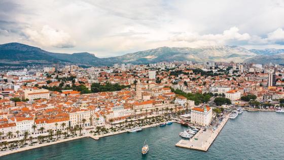 Kroatië_Split_Split_bovenaanzicht_a