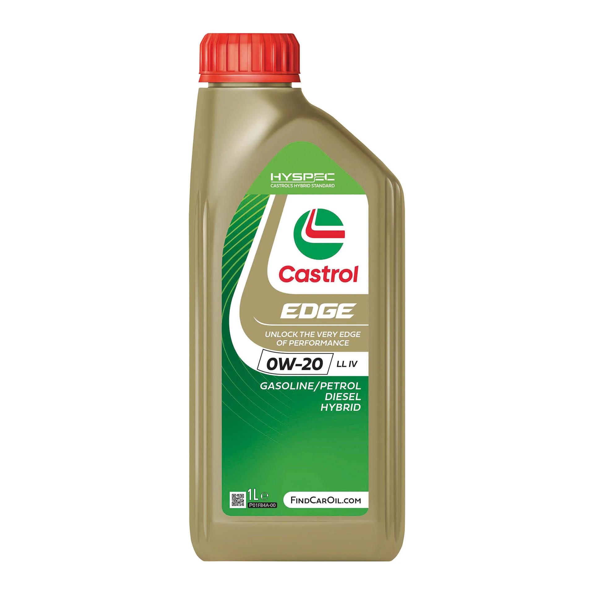 Castrol  Motorolie Edge 0W-20 LL IV 1 Liter  Goud main product image