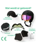SPEED skihelm - afneembare oorkappen