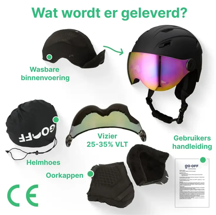 SPEED skihelm - afneembare oorkappen