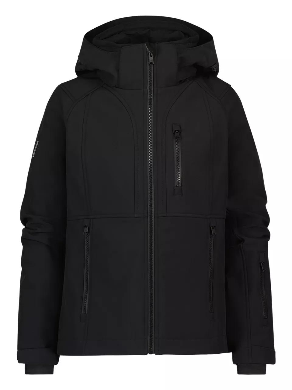 ANWB  Montana  Softshell ski-jas dames  Human Nature  Zwart   L